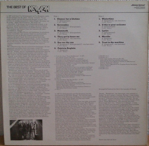 Kayak : The Best Of Kayak (LP, Comp, RE)