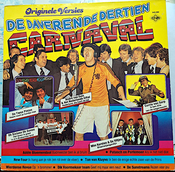 Various : De Daverende Dertien Carnaval (LP, Comp)