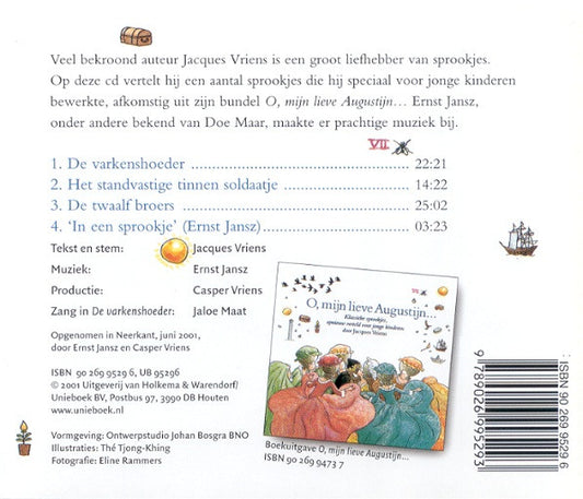 Jacques Vriens Met Muziek Van Ernst Jansz : O, Mijn Lieve Augustijn... (CD, Album)