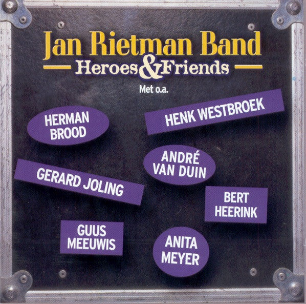 Jan Rietman Band : Heroes & Friends (CD, Album)