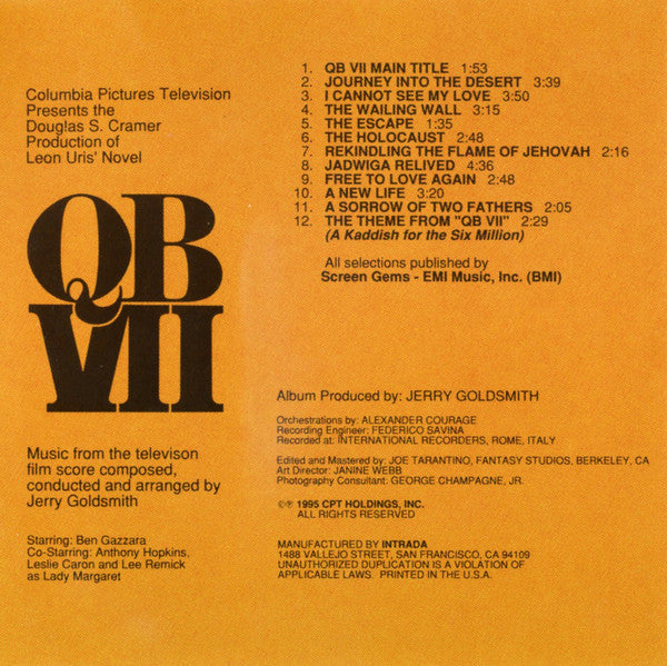 Jerry Goldsmith : QB VII (Original Soundtrack Recording) (CD, Album)
