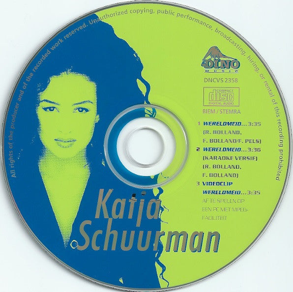 Katja Schuurman : Wereldmeid (CD, Single, Enh)