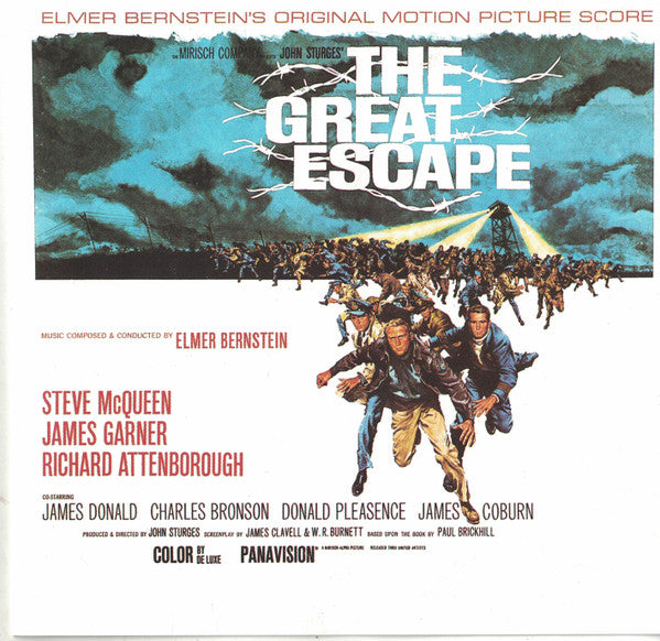 Elmer Bernstein : The Great Escape (Original Motion Picture Score) (CD, Album, RE)
