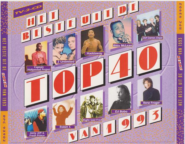 Various : Het Beste Uit De Top 40 Van 1993 (2xCD, Comp)