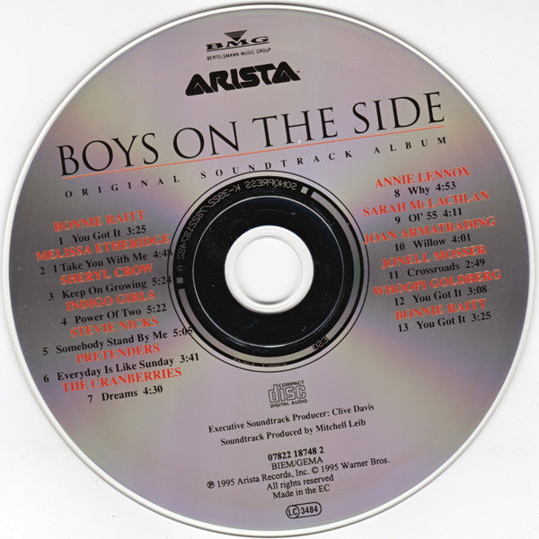 Various : Boys On The Side (Original Soundtrack Album) (CD, Comp)