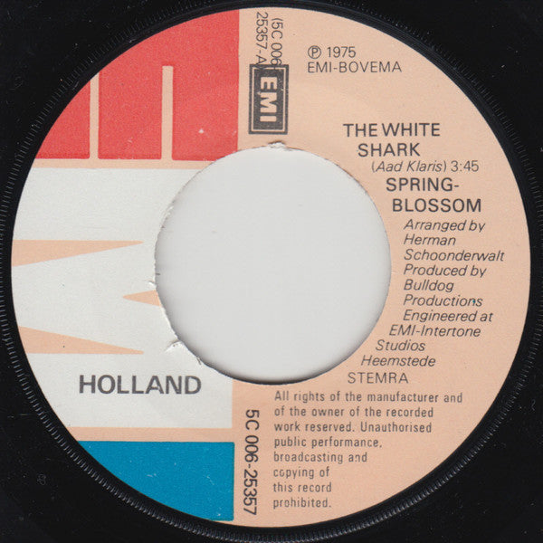 Springblossom : The White Shark / Bump (7", Single)