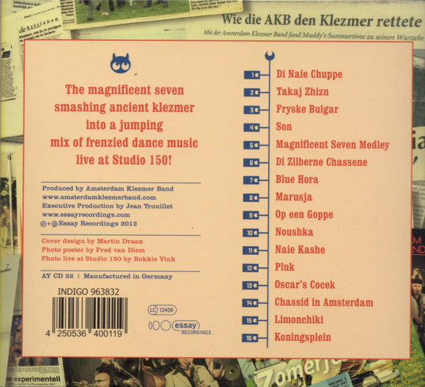 Amsterdam Klezmer Band : Mokum (CD, Album)