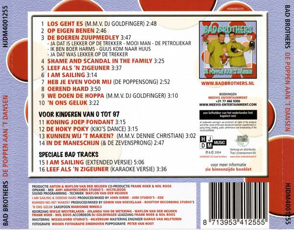 Bad Brothers (3) : De Poppen Aan 'T Dansen (CD, Album)