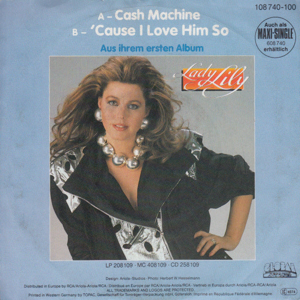 Lady Lily : Cash Machine (7", Single)