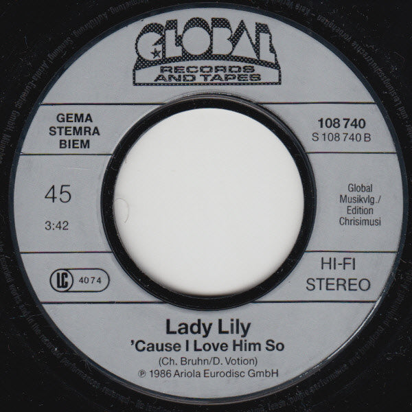 Lady Lily : Cash Machine (7", Single)