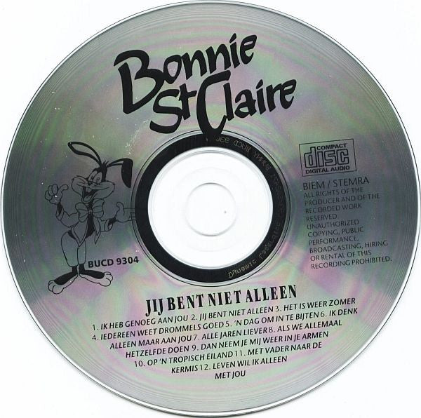 Bonnie St. Claire : Jij Bent Niet Alleen (CD, Album)