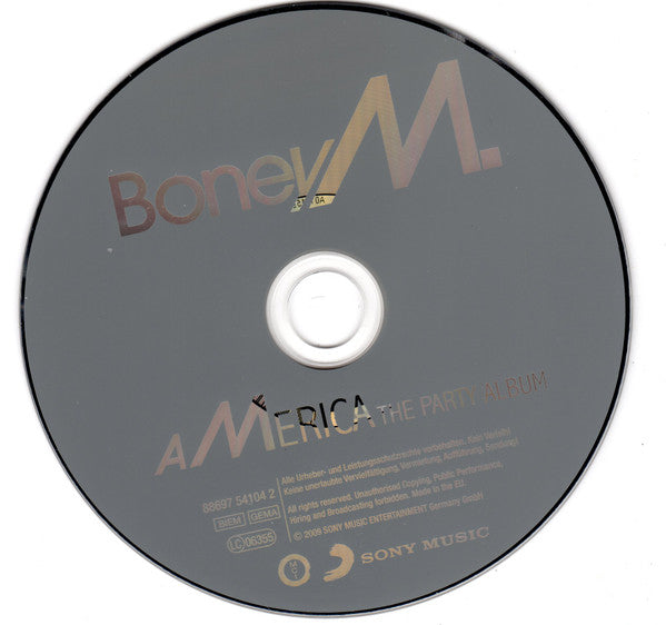 Boney M. : America The Party Album (CD, Comp)