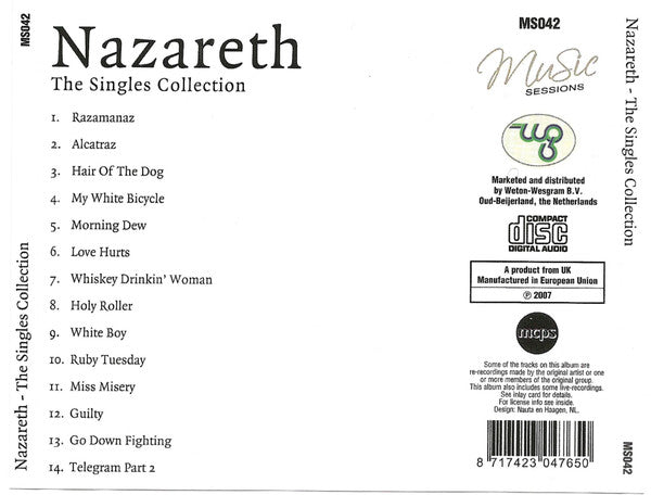 Nazareth (2) : The Singles Collection (CD, Comp)