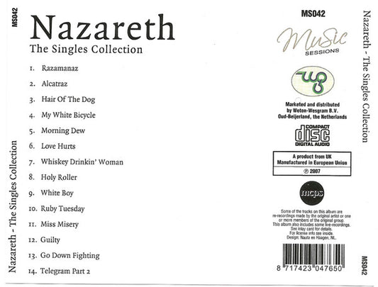 Nazareth (2) : The Singles Collection (CD, Comp)