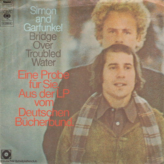 Simon & Garfunkel : Bridge Over Troubled Water (Eine Probe Für Sie. Aus Der LP Vom Deutschen Bücherbund.) (Flexi, 7", S/Sided, Club, Mixed, Promo)