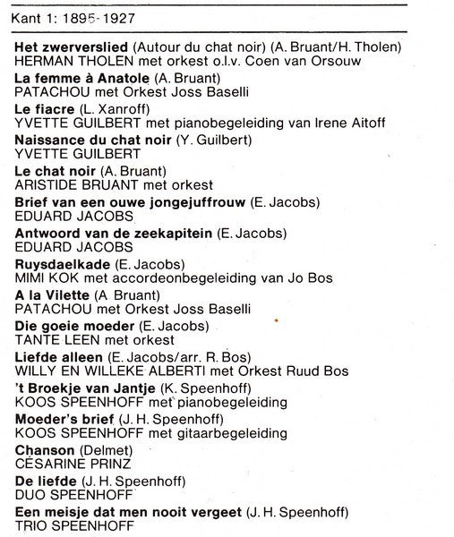 Wim Ibo : En Nu De Moraal Van Dit Lied - 75 Jaar Nederlands Cabaret (Box, Comp + 2xLP, Comp, Mono)