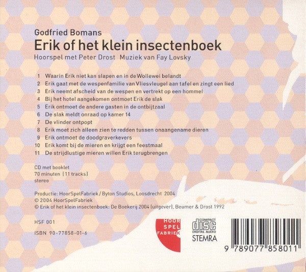 Godfried Bomans : Erik Of Het Klein Insectenboek (CD, Album)