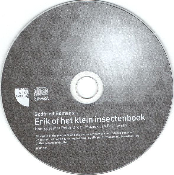 Godfried Bomans : Erik Of Het Klein Insectenboek (CD, Album)