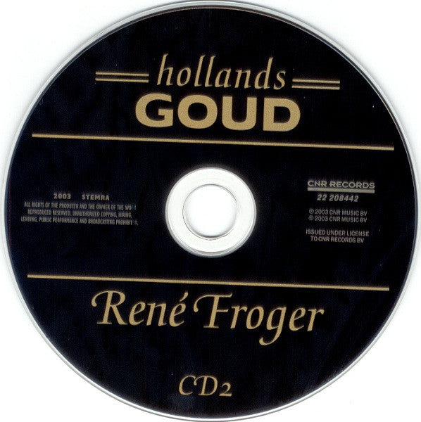 René Froger : René Froger (2xCD, Comp)