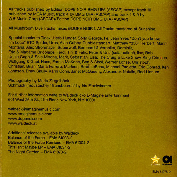 Waldeck : Reflowered (CD, Album)