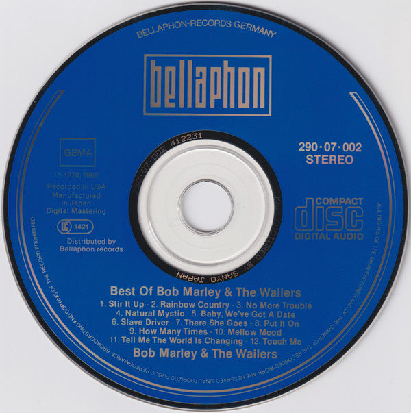 Bob Marley & The Wailers : Best Of Bob Marley & The Wailers (CD, Comp)
