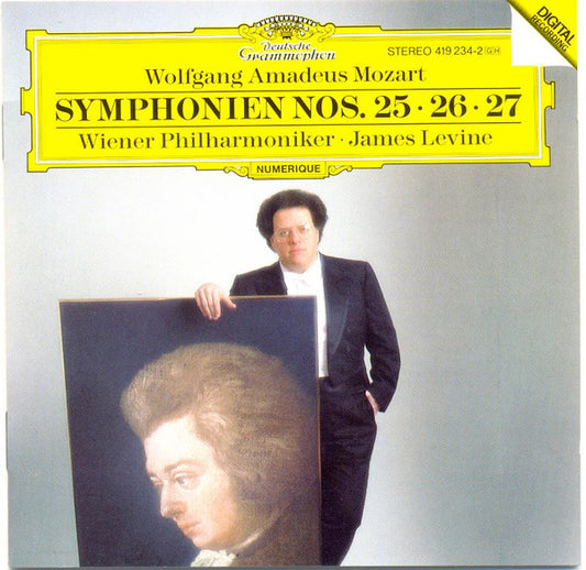 Wolfgang Amadeus Mozart, Wiener Philharmoniker, James Levine (2) : Symphonien Nos. 25 · 26 · 27 (CD, Album)