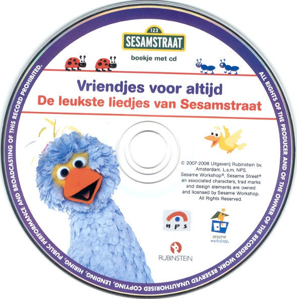 Sesamstraat : Vriendjes Voor Altijd (De Leukste Liedjes Uit Sesamstraat) (CD, Album, Dig)