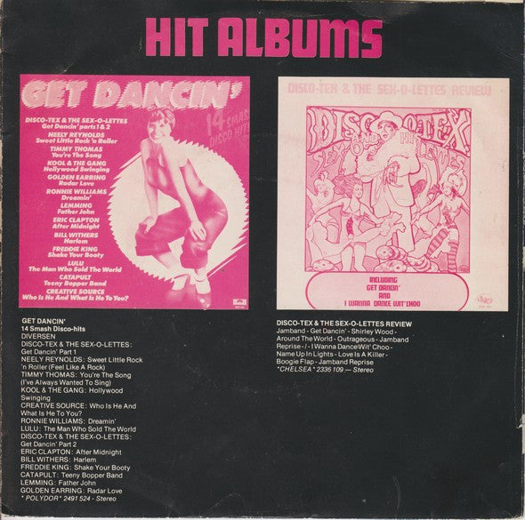 Disco Tex & His Sex-O-Lettes : Jam Band (7", Single)