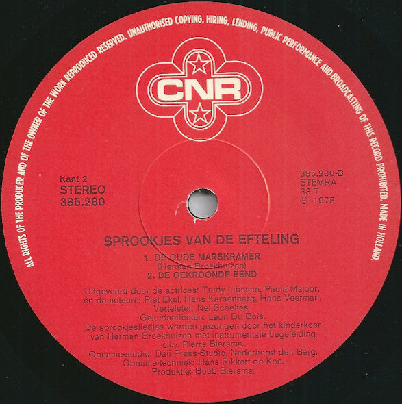 Various : Sprookjes Van De Efteling - Deel 8 (LP, Album)
