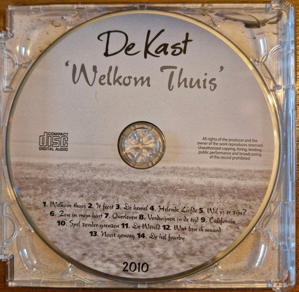 De Kast : 'Welkom Thuis' (CD, Album)