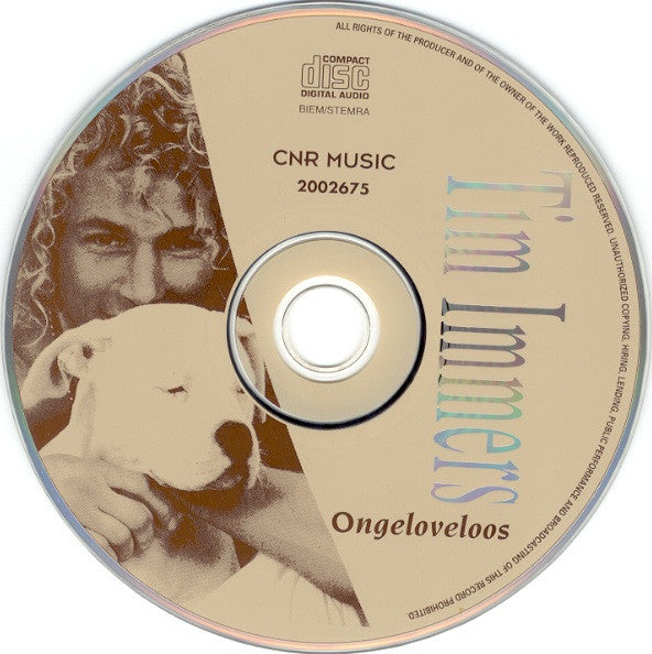 Tim Immers : Ongeloveloos (CD, MiniAlbum)