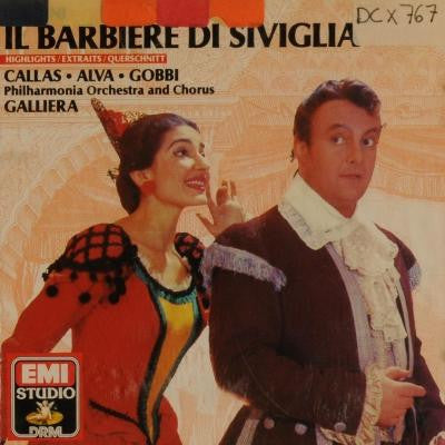 Gioacchino Rossini, Philharmonia Orchestra, Alceo Galliera : Il Barbiere Di Siviglia. Highlights (CD, Album)