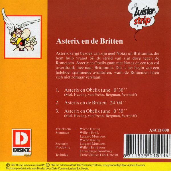 Various : Asterix Luisterstrip Avonturen! (3xCD)