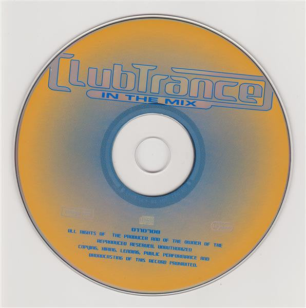 Various : Clubtrance In The Mix (CD, Comp, Mixed)