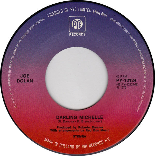 Joe Dolan : Lady In Blue (7", Single, Lig)