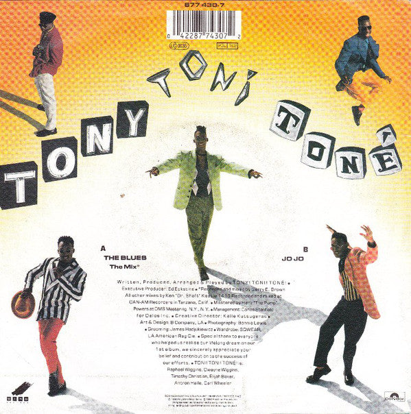 Tony! Toni! Toné! : The Blues (7", Single)