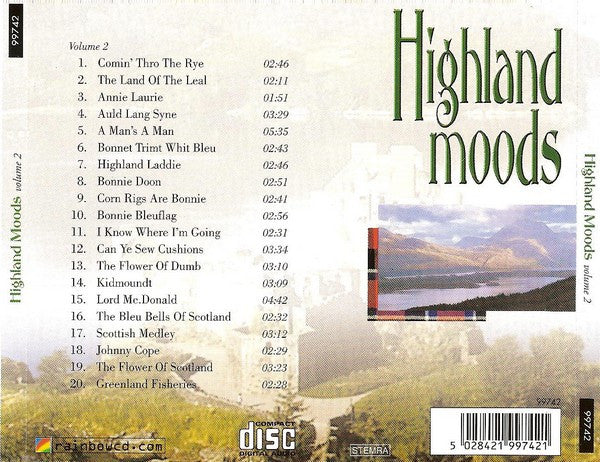 Unknown Artist : Highland Moods Volume 2 (CD, Album)