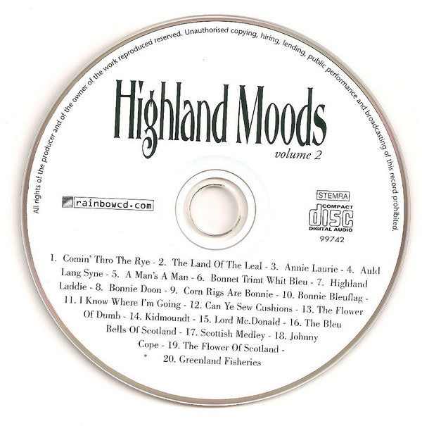 Unknown Artist : Highland Moods Volume 2 (CD, Album)