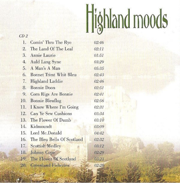 Unknown Artist : Highland Moods Volume 2 (CD, Album)
