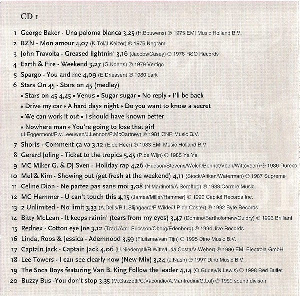Various : Overzicht Van De 20ste Eeuw (Muziek, Beeld & Radiofragmenten) - 1975 - 1999 (CD, Comp + CD-ROM)
