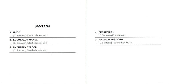 Santana : Persuasion (CD, Comp)
