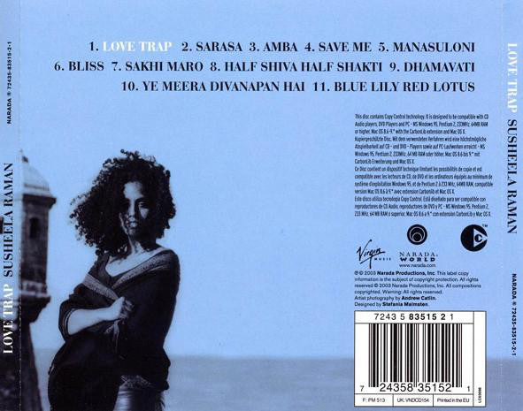 Susheela Raman : Love Trap (CD, Album, Copy Prot.)