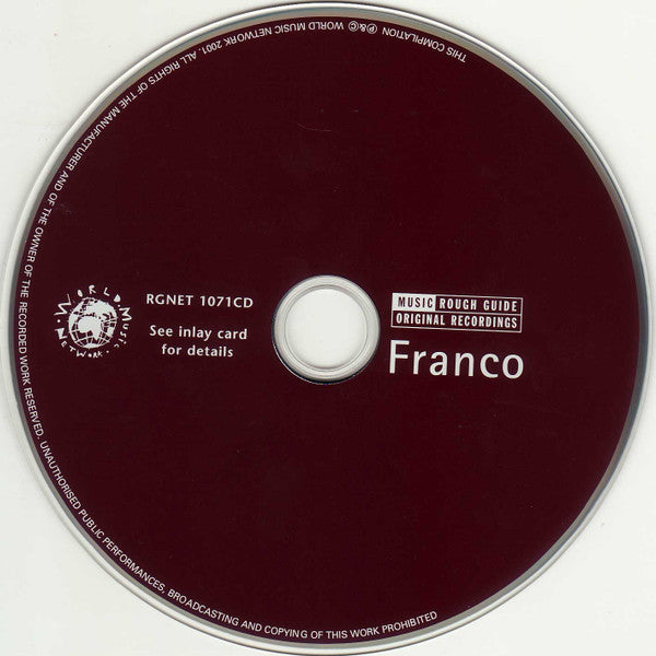 Franco : The Rough Guide To Franco: Africa's Legendary Guitar Maestro (CD, Comp)