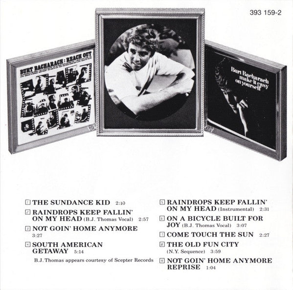 Burt Bacharach : Music From Butch Cassidy And The Sundance Kid (CD, Album, RE)