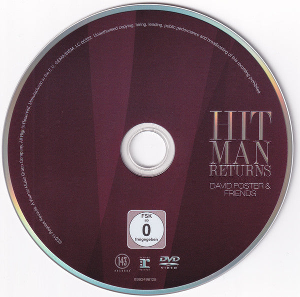 David Foster : Hit Man Returns (David Foster & Friends) (CD, Album + DVD-V, NTSC)