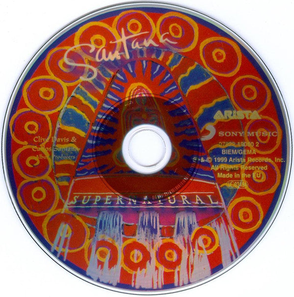 Santana : Supernatural (CD, Album, RE)