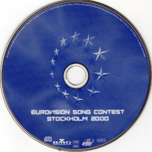 Various : Eurovision Song Contest Stockholm 2000 (CD, Album, Comp)