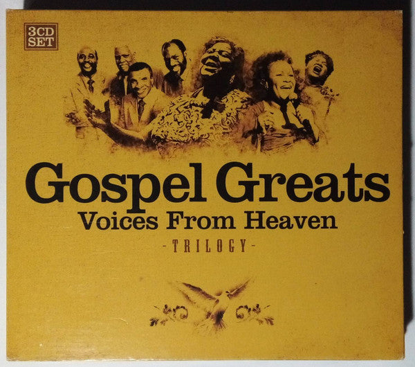 Various : Gospel Greats - Voices From Heaven - Trilogy (3xCD, Comp, RP)