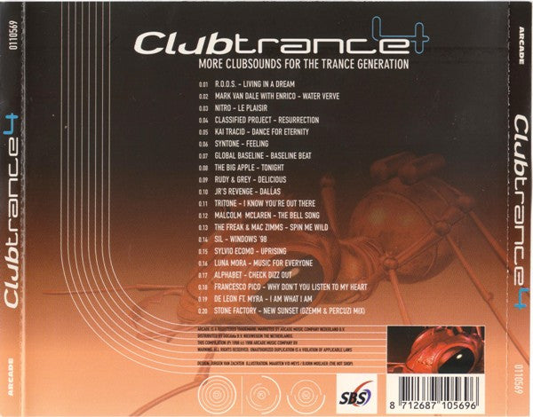 Various : Clubtrance 4 (CD, Comp)