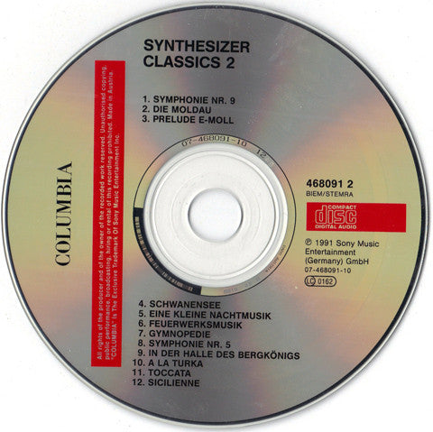 Klangzauber : Synthesizer Classics 2 (CD, Album)